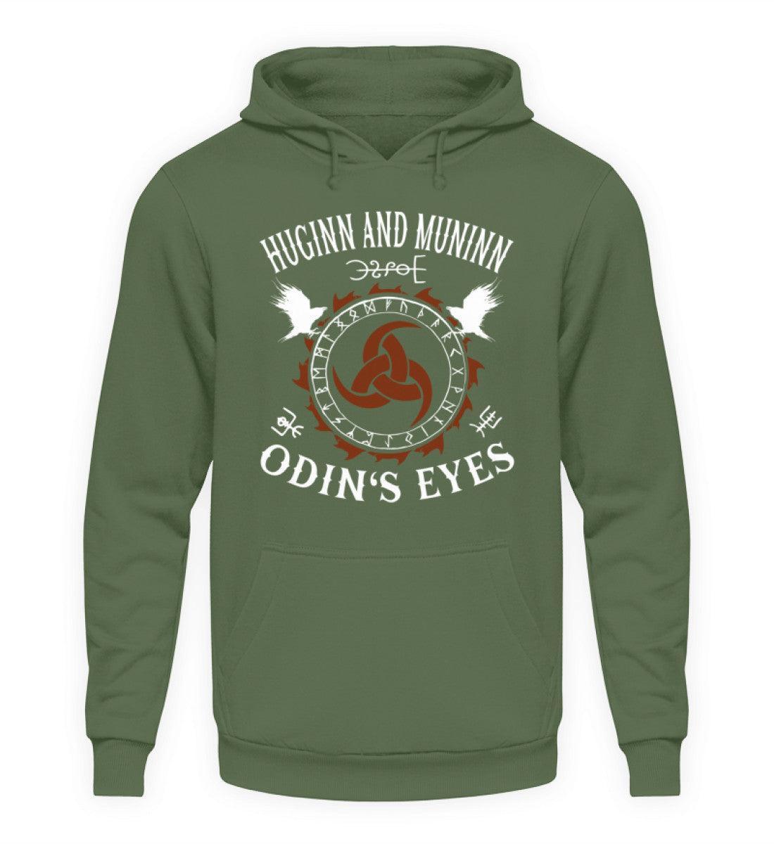 Wikinger-Hoodie "Huginn und Muninn - Odins Augen" - Nordic Viking Wear