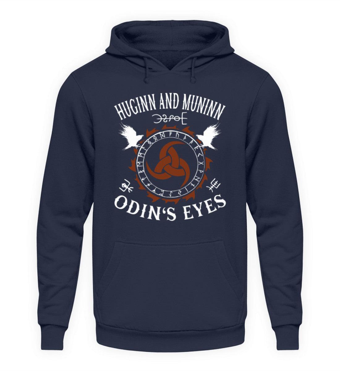 Wikinger-Hoodie "Huginn und Muninn - Odins Augen" - Nordic Viking Wear