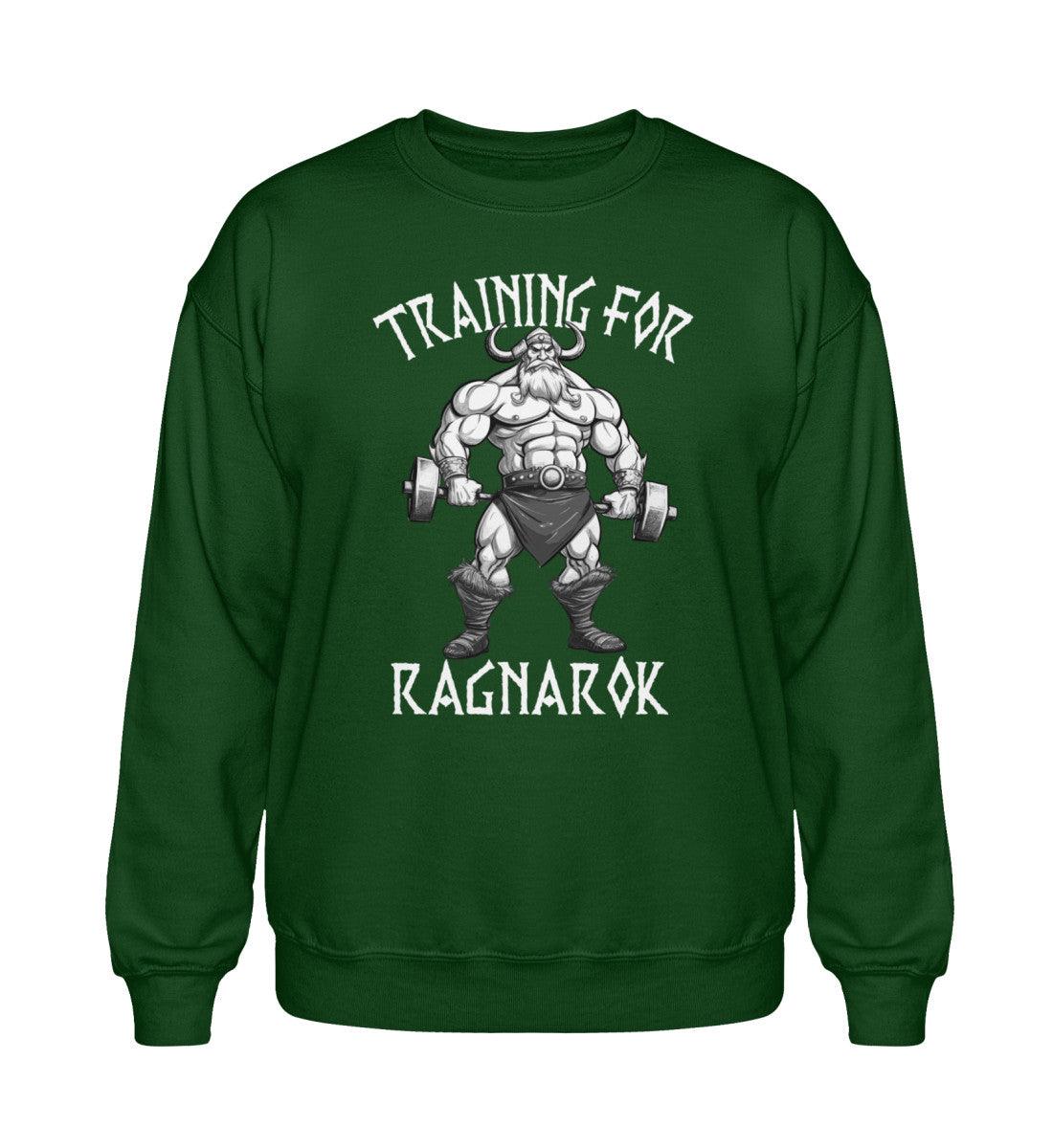 "Training for Ragnarok" – Das ultimative Wikinger Heavy Sweatshirt für Krieger und Fitnessfans - Nordic Viking Wear