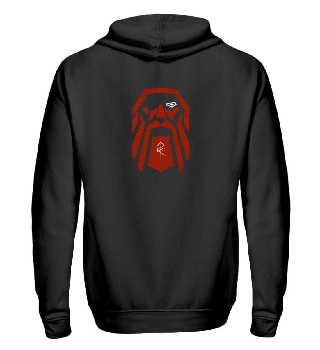 ⚡ Odin – Der Allvater | Wikinger Zipp-Hoodie - Nordic Viking Wear