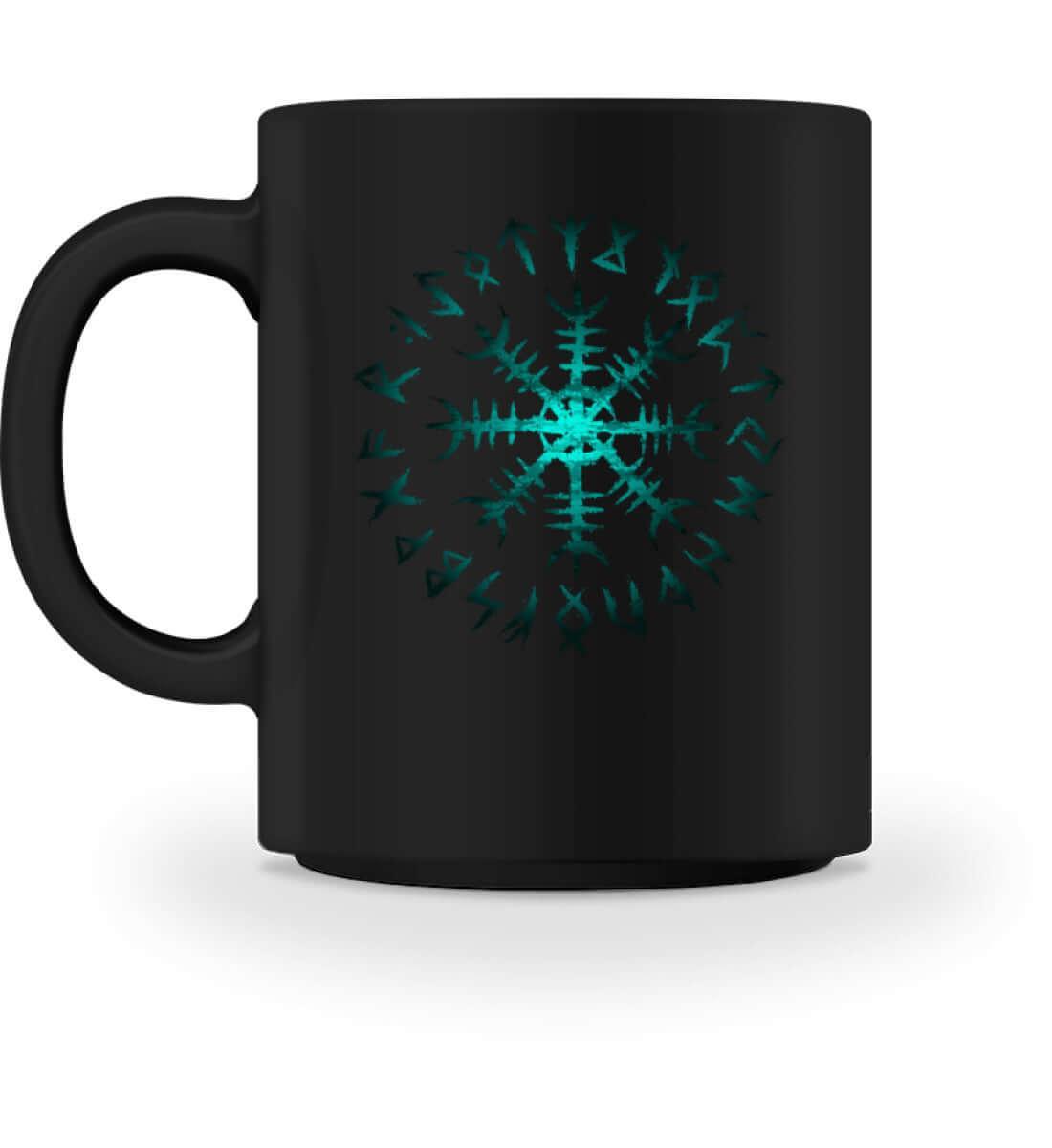 Wikinger Helm Of Awe Runen Tasse - Tasse - Nordic Viking Wear