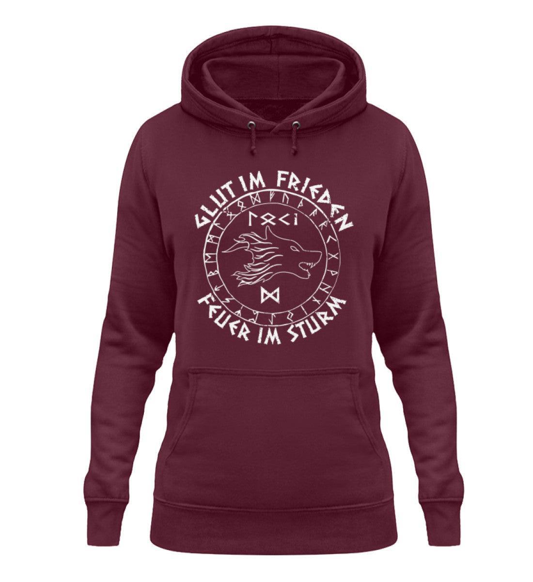 Shieldmaiden Hoodie "Loki's Erbe" – Kraft und List im nordischen Design - Nordic Viking Wear