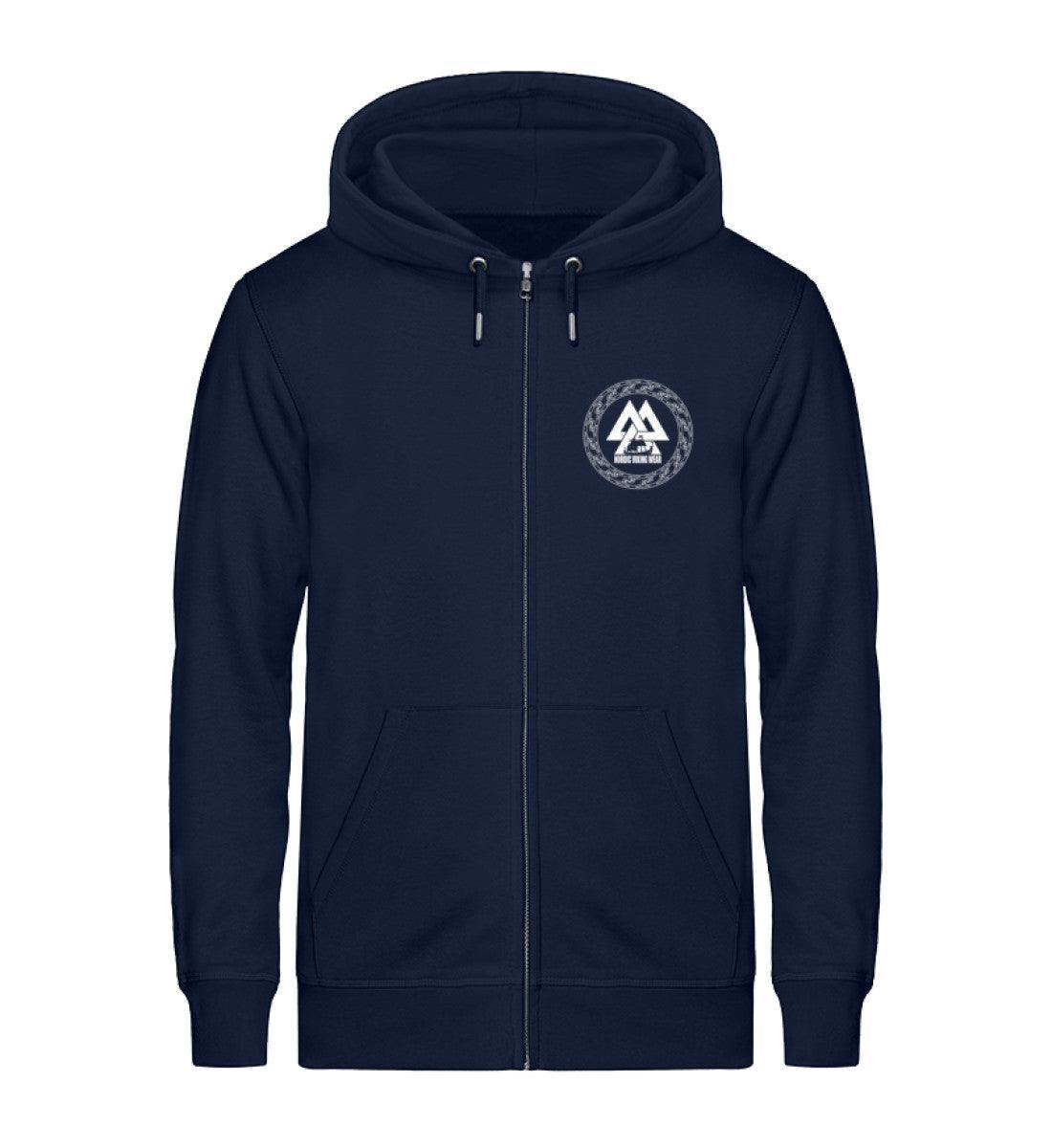 "Straight Outta Valhalla" Wikinger / Schildmaiden Zip-Hoodie - Nordic Viking Wear