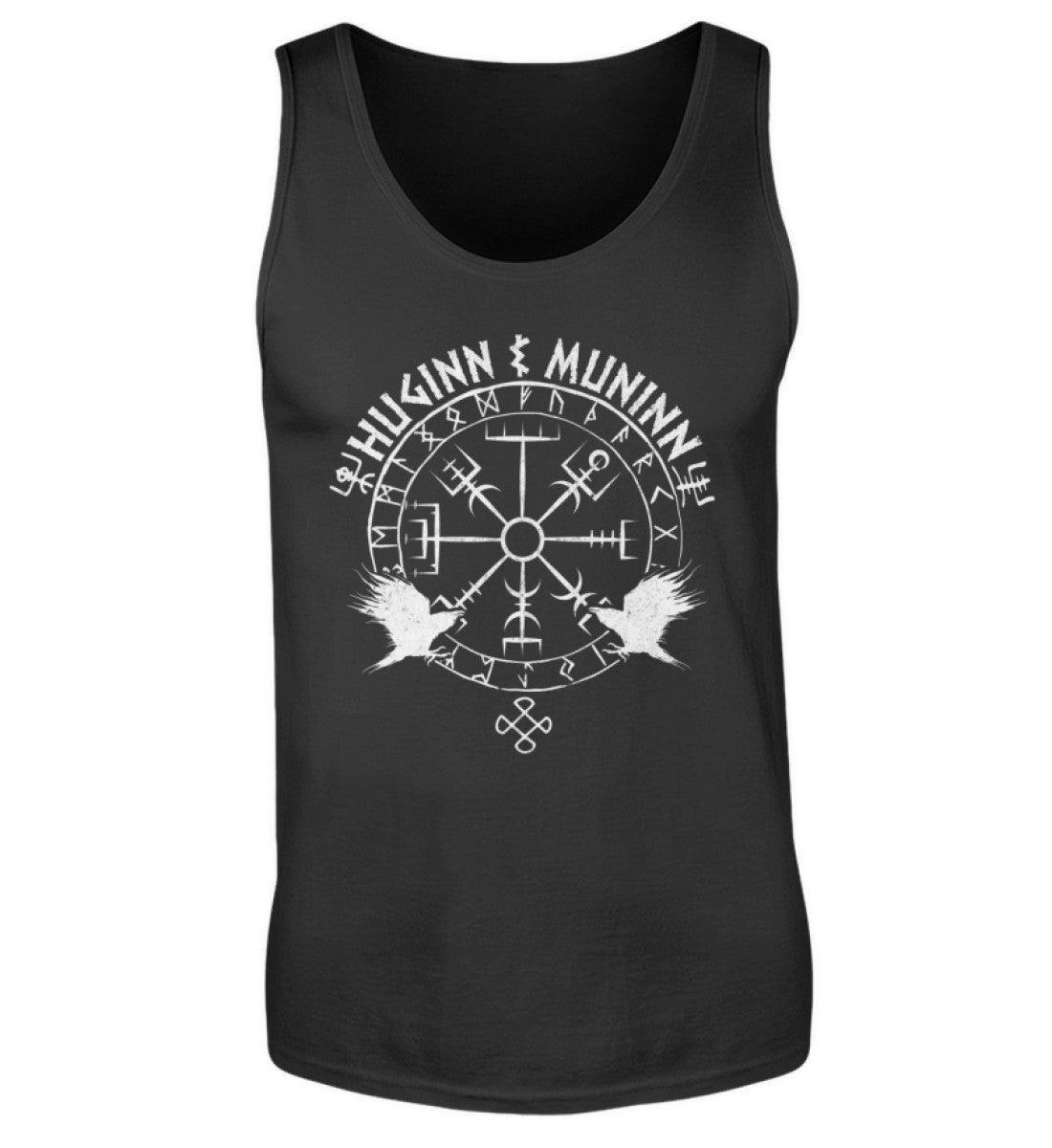 Odins Raben Tanktop – Huginn und Muninn – Wikinger Runenkreis - Nordic Viking Wear