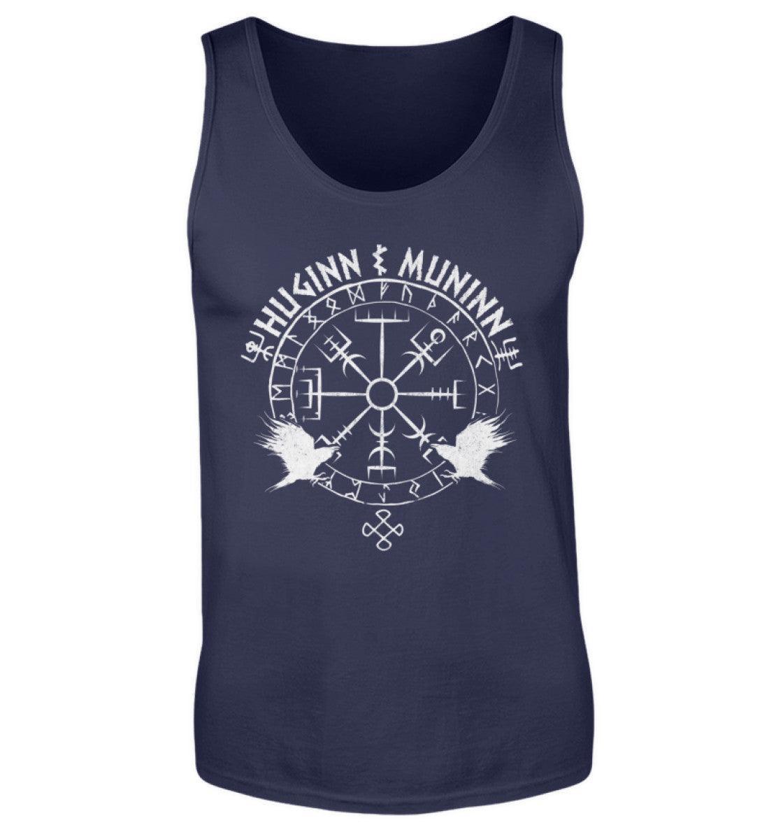 Odins Raben Tanktop – Huginn und Muninn – Wikinger Runenkreis - Nordic Viking Wear