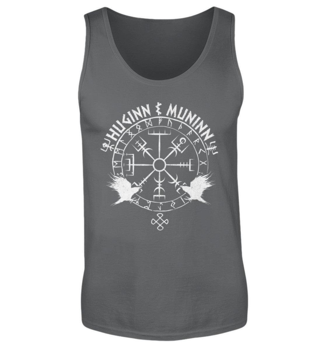 Odins Raben Tanktop – Huginn und Muninn – Wikinger Runenkreis - Nordic Viking Wear