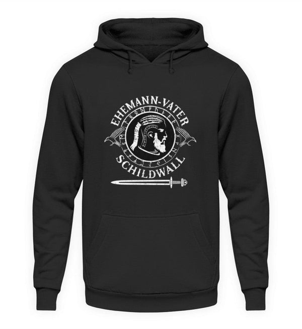 Wikinger Hoodie Ehemann Vater Schildwall - Nordic Viking Wear