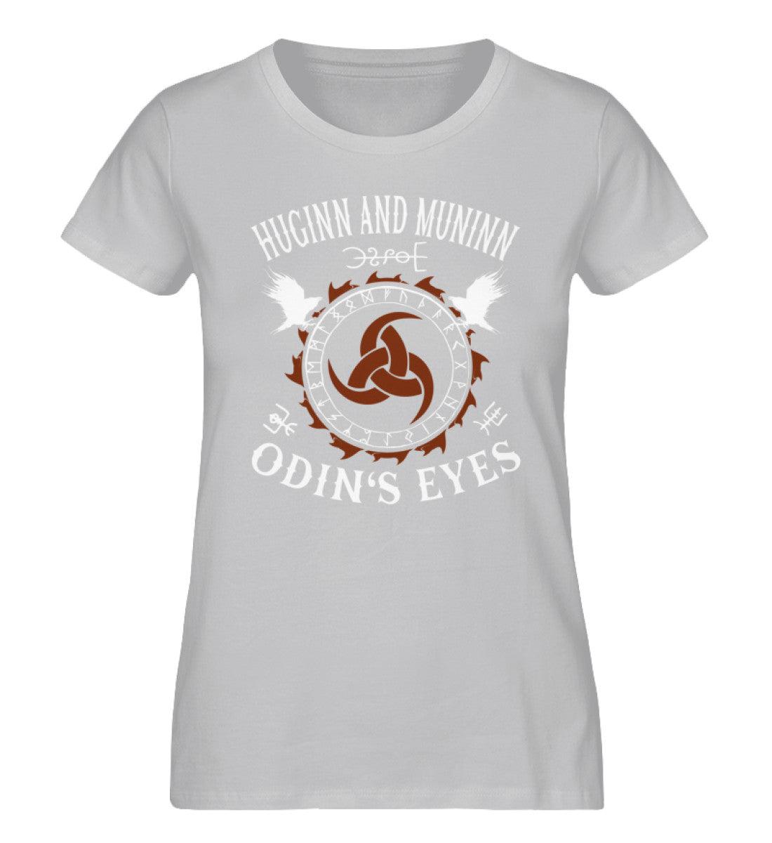 Schildmaiden Expresser Shirt „Odin's Eyes“ – Nordische Mythologie mit Raben - Nordic Viking Wear