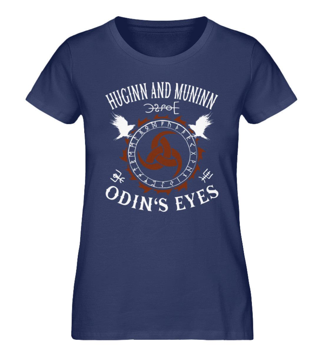 Schildmaiden Expresser Shirt „Odin's Eyes“ – Nordische Mythologie mit Raben - Nordic Viking Wear