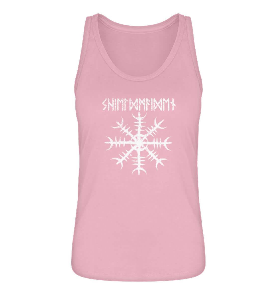 Schildmaid Tanktop 'Helm of Awe' – Ein Symbol für Schutz und Stärke - Nordic Viking Wear