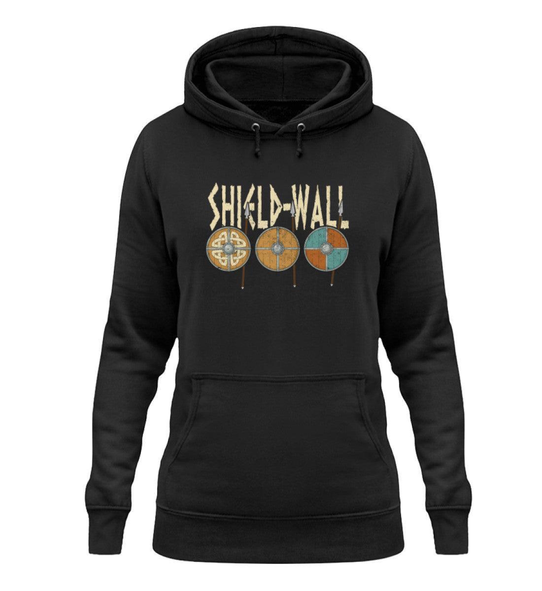 Wikinger Shield-Wall Schildmaiden Hoodie - Krieger Verteidigungslinie - Nordische Schlacht Bekleidung - Nordic Viking Wear