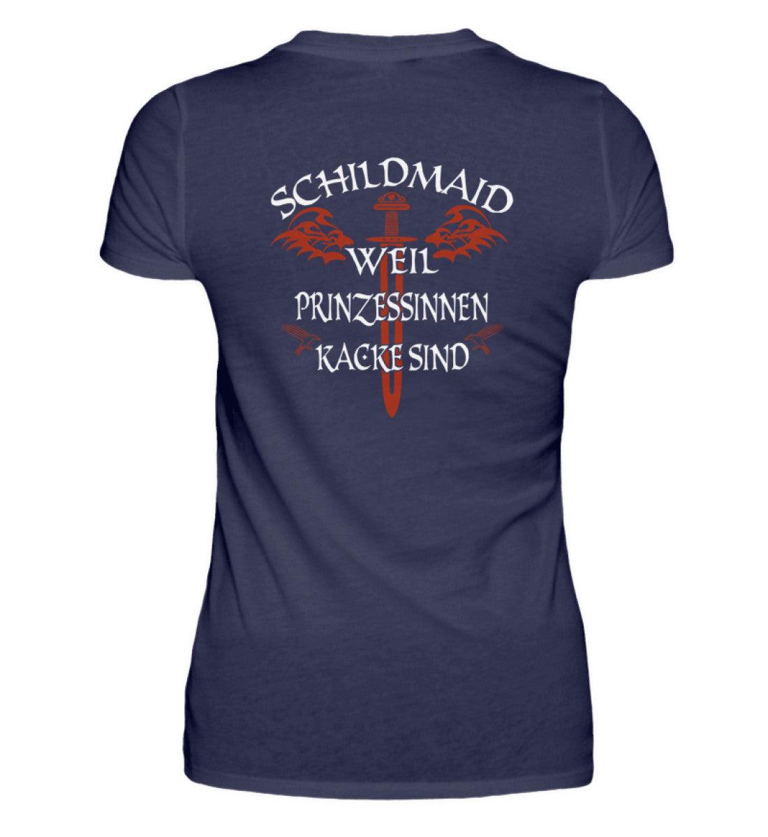 Schildmaid T-Shirt - "Weil Prinzessinnen kacke sind" | Wikinger Shirt für starke Frauen - Nordic Viking Wear
