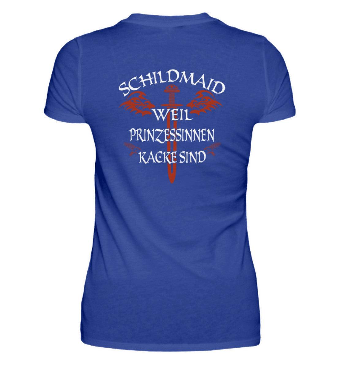 Schildmaid T-Shirt - "Weil Prinzessinnen kacke sind" | Wikinger Shirt für starke Frauen - Nordic Viking Wear