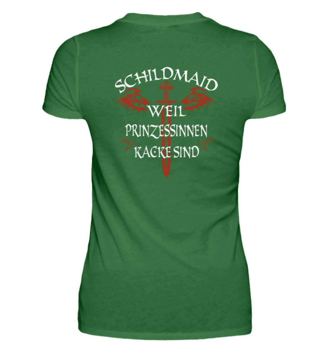 Schildmaid T-Shirt - "Weil Prinzessinnen kacke sind" | Wikinger Shirt für starke Frauen - Nordic Viking Wear