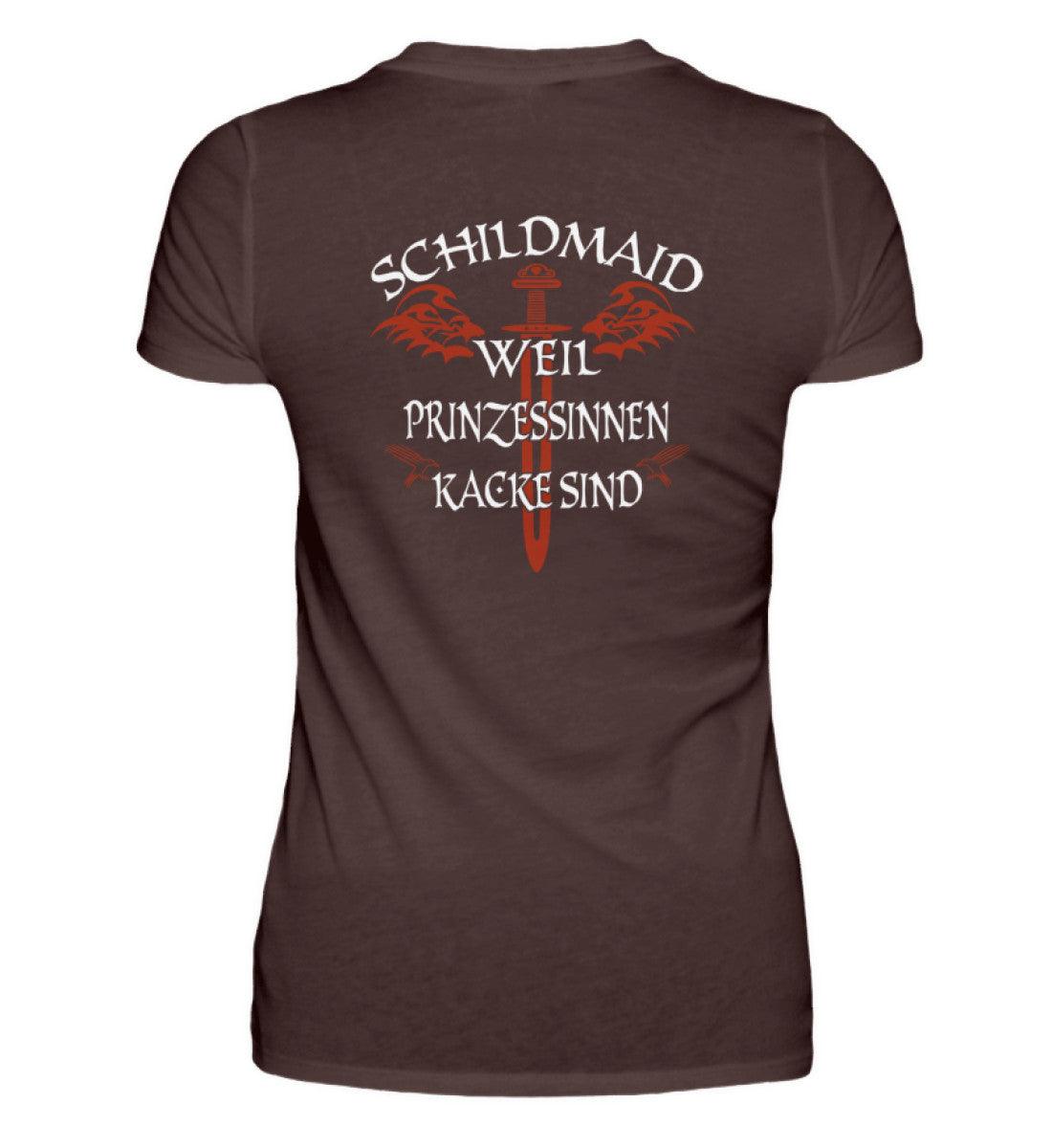 Schildmaid T-Shirt - "Weil Prinzessinnen kacke sind" | Wikinger Shirt für starke Frauen - Nordic Viking Wear
