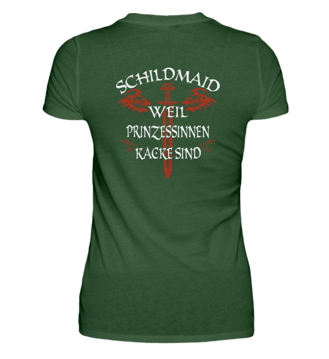 Schildmaid T-Shirt - "Weil Prinzessinnen kacke sind" | Wikinger Shirt für starke Frauen - Nordic Viking Wear