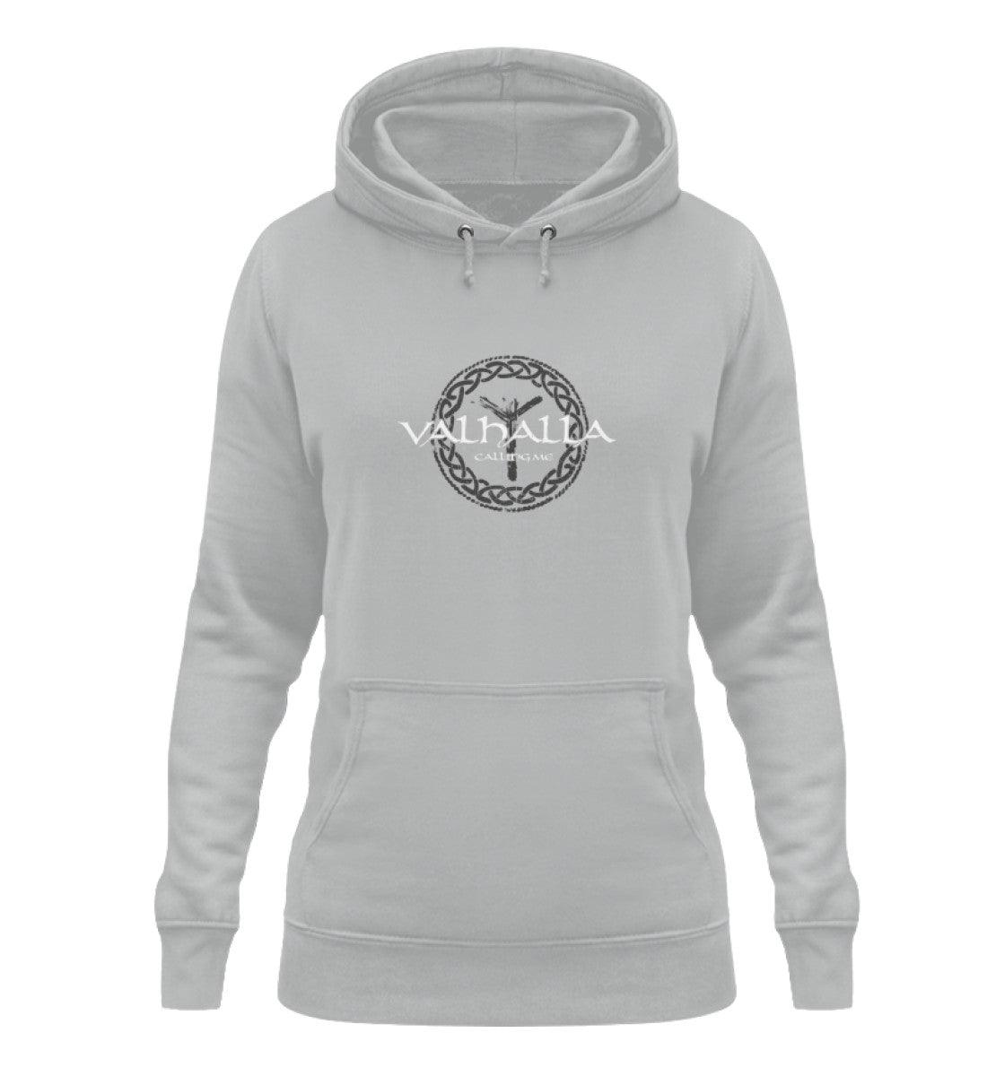 Schildmaiden Hoodie Algiz Rune Valhalla Calling Me - Nordic Viking Wear