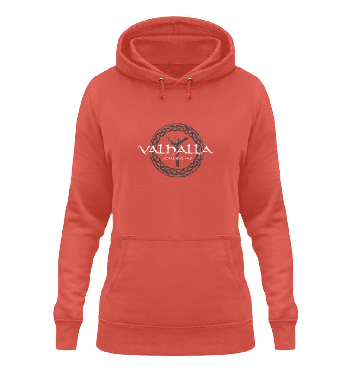 Schildmaiden Hoodie Algiz Rune Valhalla Calling Me - Nordic Viking Wear