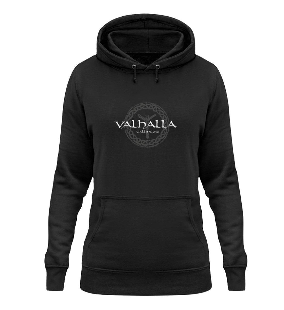 Schildmaiden Hoodie Algiz Rune Valhalla Calling Me - Nordic Viking Wear