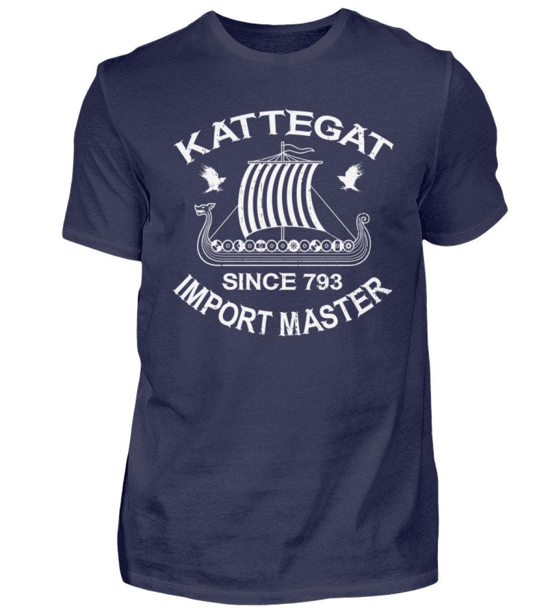 Wikinger-Schiff Premiumshirt "Kattegat Seefahrer" – Ein Tribut an die Eroberer des Nordens - Nordic Viking Wear