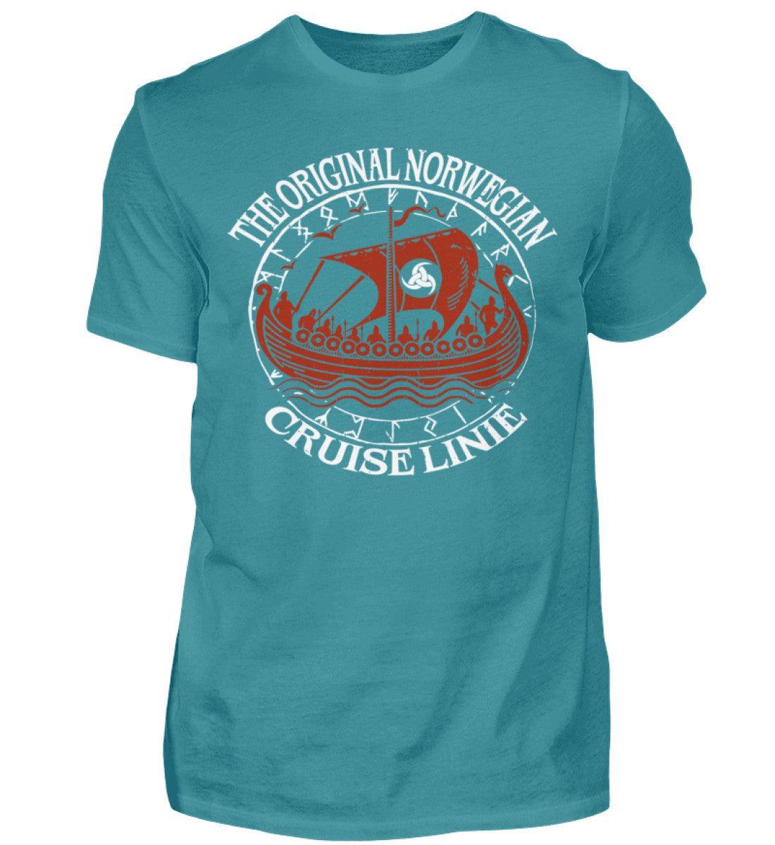 Nordische Legenden: 'Original Norwegian Cruise' Wikinger Shirt – Segel die Mythen" - Nordic Viking Wear