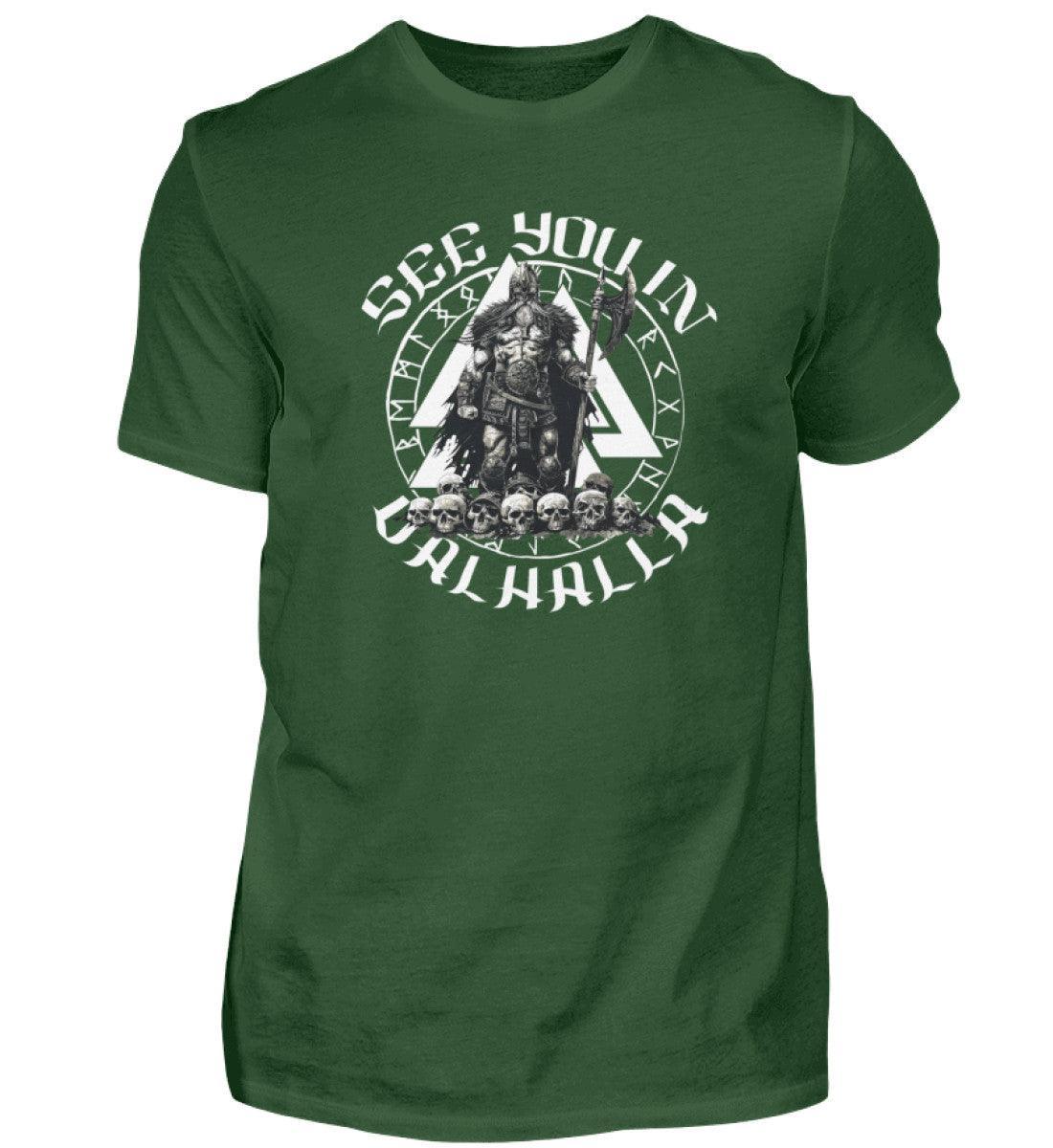 "See You in Valhalla - Wikinger Krieger Premiumshirt" - Nordic Viking Wear