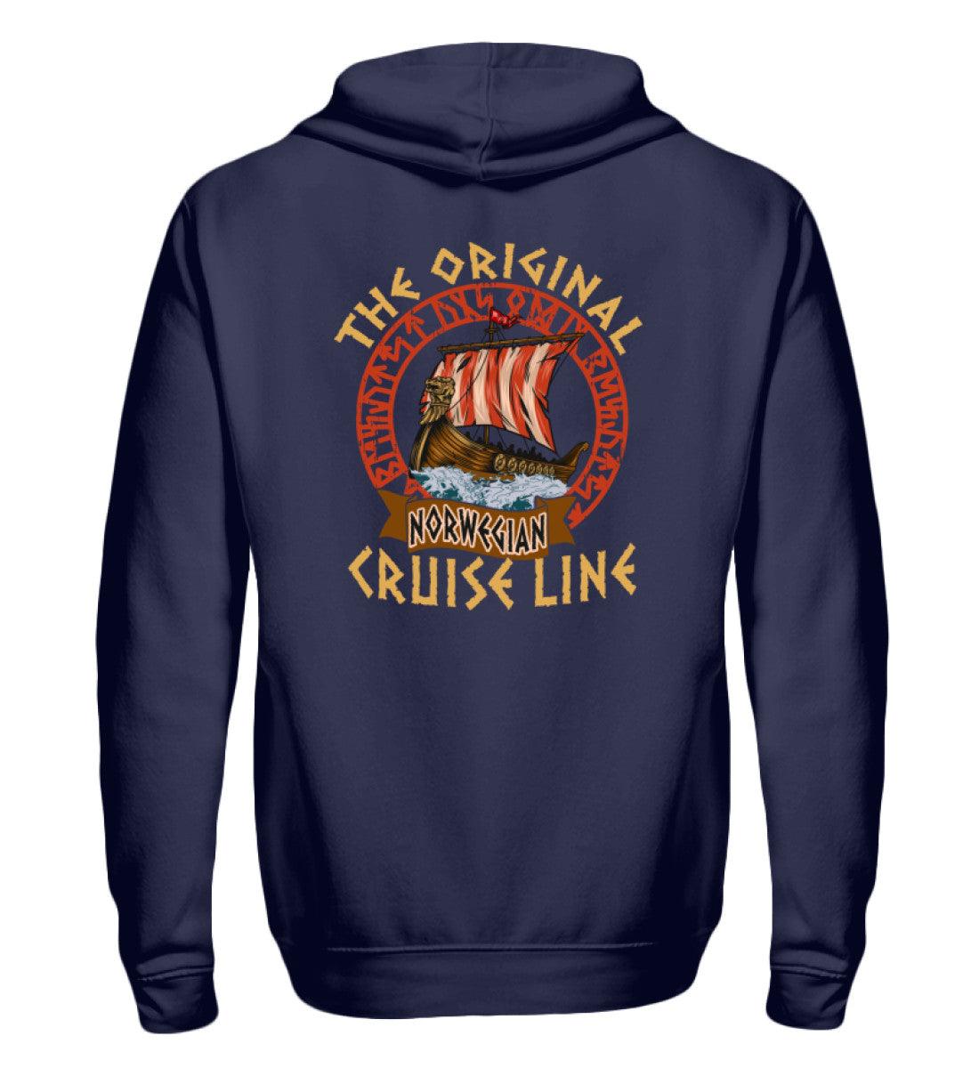 The Original Norwegian Cruise Line – Zipp-Hoodie für wahre Wikinger! - Nordic Viking Wear