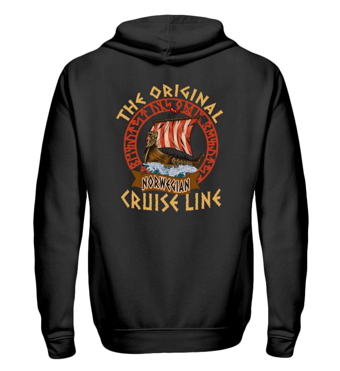 The Original Norwegian Cruise Line – Zipp-Hoodie für wahre Wikinger! - Nordic Viking Wear