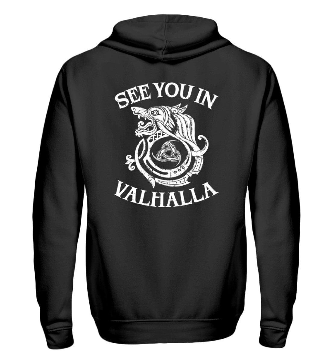 See You in Valhalla Zipp-Hoodie – Wikinger-Style für wahre Krieger - Nordic Viking Wear