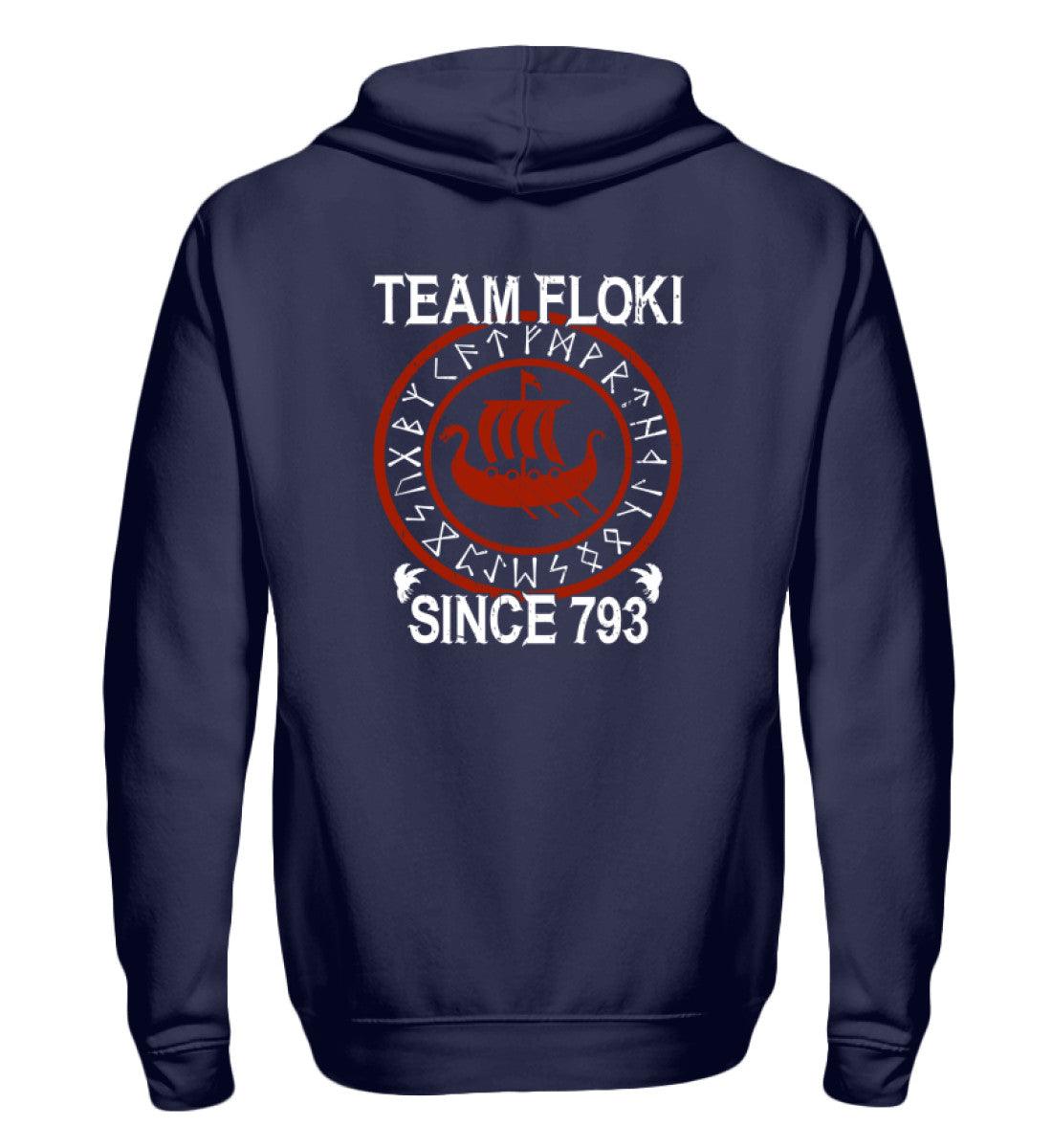 ⚔️ TEAM FLOKI – Der ultimative Wikinger-Zipp-Hoodie für wahre Entdecker! ⚔️ - Nordic Viking Wear