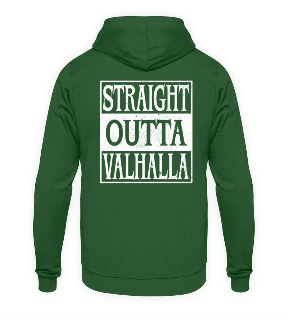 "Straight Outta Valhalla" Wikinger Hoodie – Für wahre Krieger - Nordic Viking Wear