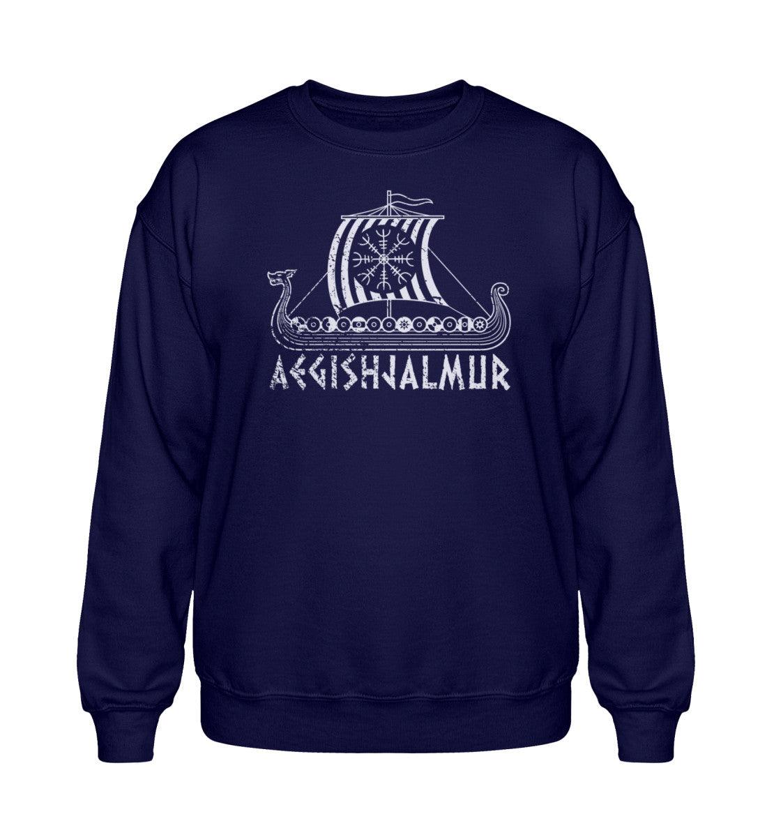 Aegishjalmur – Der Schutz der Wikinger auf hoher See Heavy Sweatshirt - Nordic Viking Wear