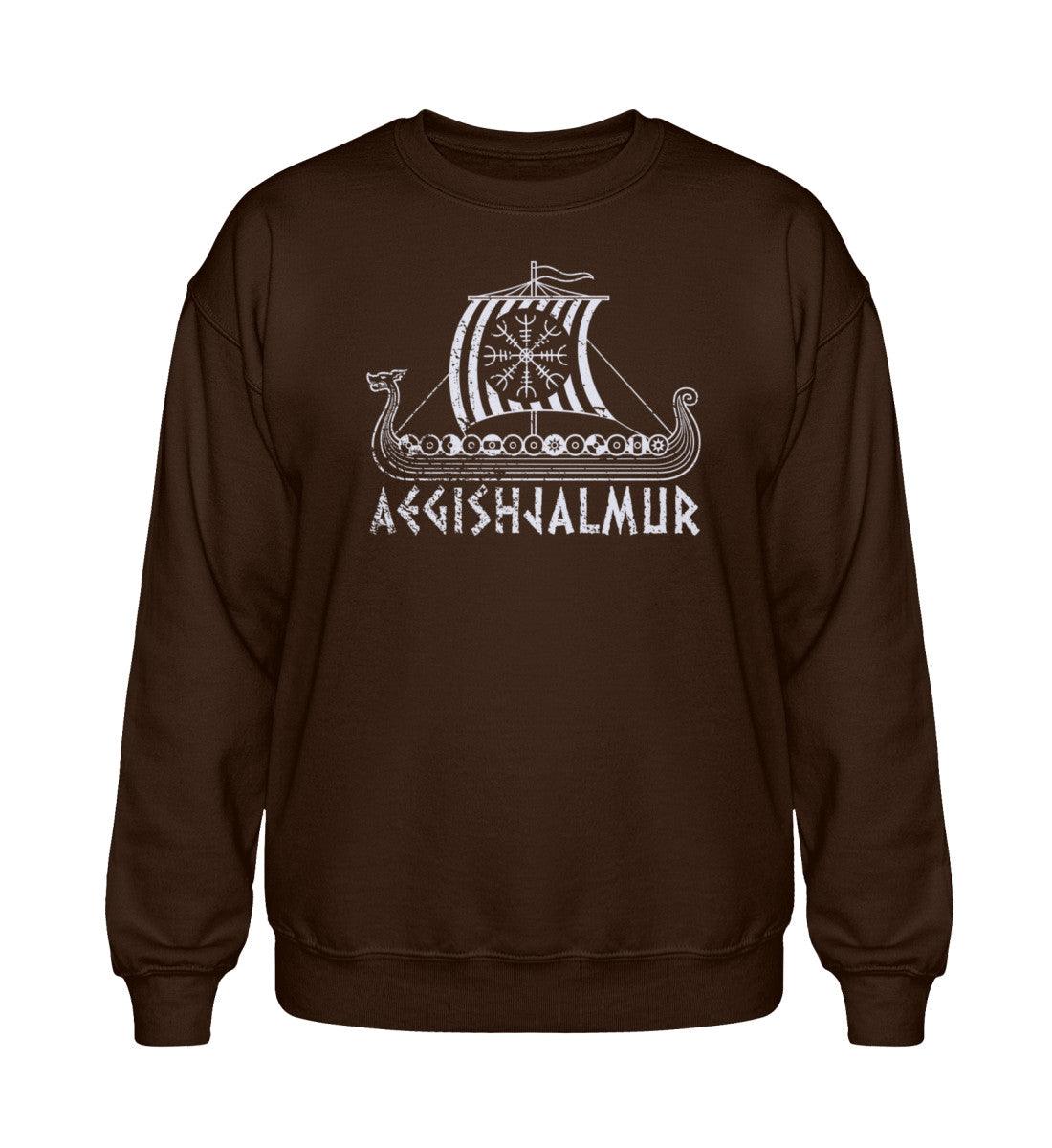 Aegishjalmur – Der Schutz der Wikinger auf hoher See Heavy Sweatshirt - Nordic Viking Wear
