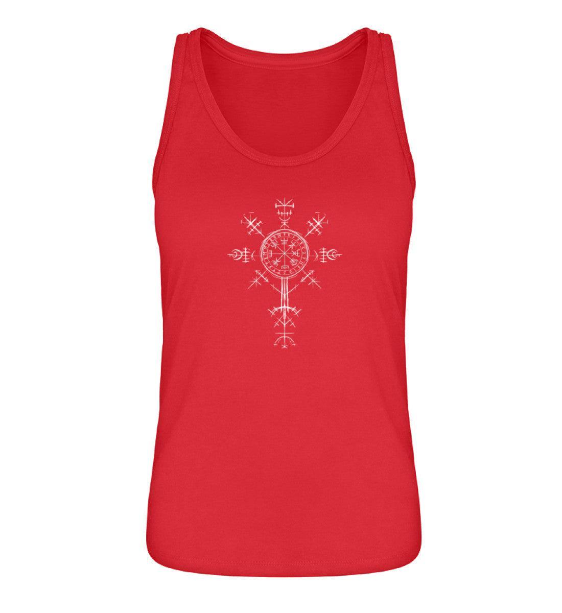"Vegvísir Nordischer Kompass" Schildmaiden-Tanktop – Leite Deinen Weg - Nordic Viking Wear