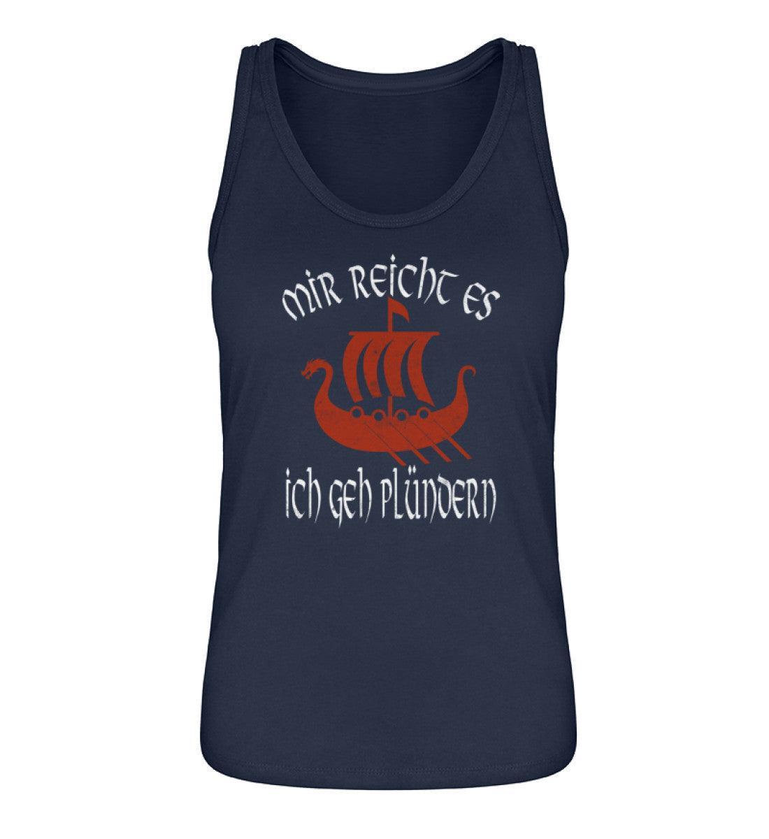 Schildmaiden "Ich geh plündern" Tank Top – Ruf des Wikinger-Abenteuers - Nordic Viking Wear
