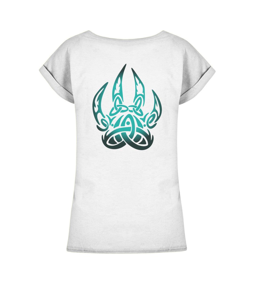 Schildmaiden Extended Shirt – Berserker Kralle Design für furchtlose Wikingerinnen - Nordic Viking Wear