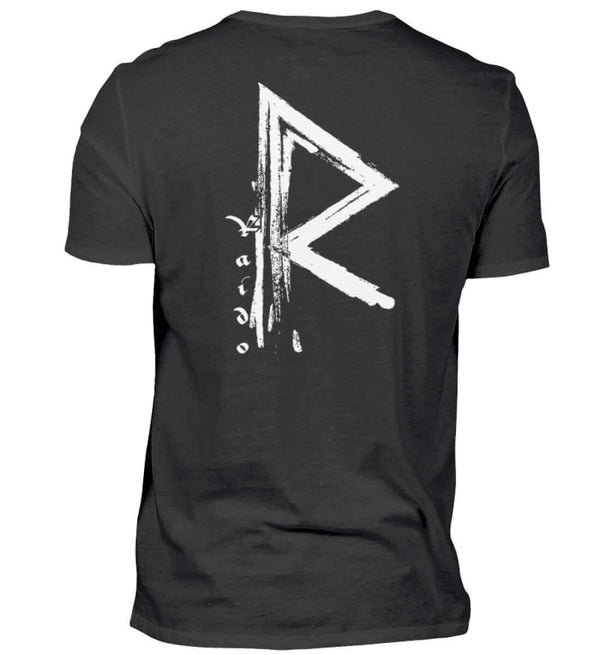 "Raido Rune" Wikinger-Premiumshirt – Der Weg des Reisenden - Nordic Viking Wear