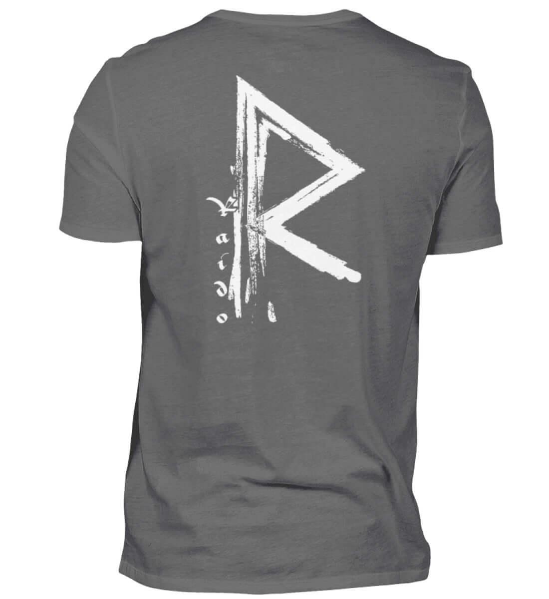 "Raido Rune" Wikinger-Premiumshirt – Der Weg des Reisenden - Nordic Viking Wear