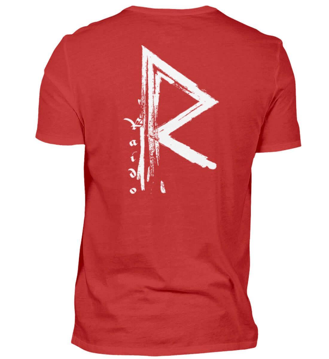 "Raido Rune" Wikinger-Premiumshirt – Der Weg des Reisenden - Nordic Viking Wear