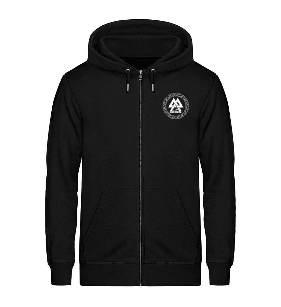 Triskelion Ehre: Schildmaiden Organic Zipper mit Runenkreis – Für Kriegerinnen des Alltags - Nordic Viking Wear