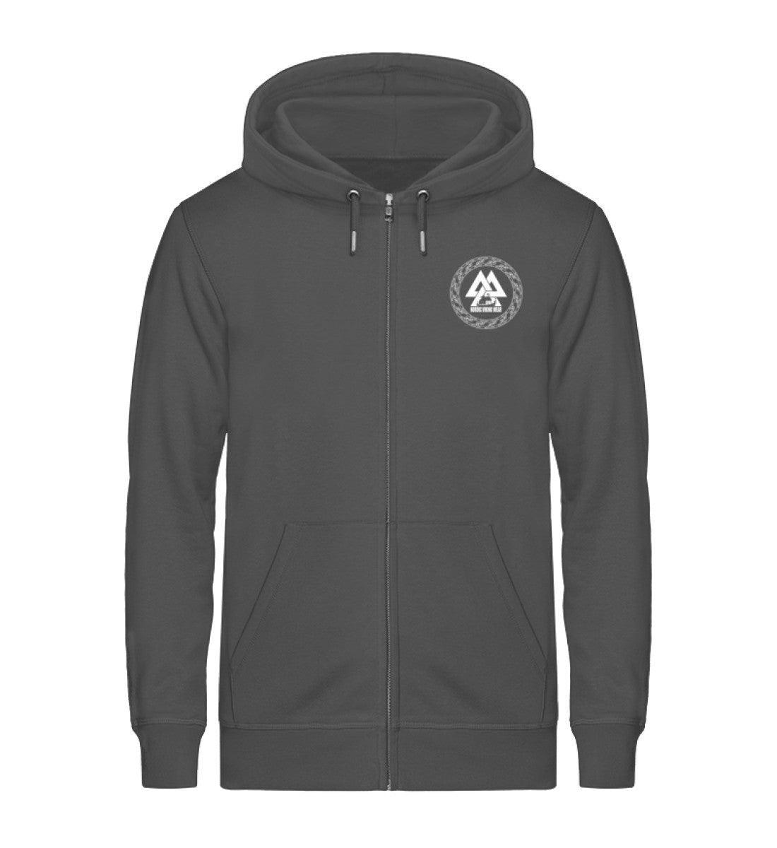 Triskelion Ehre: Schildmaiden Organic Zipper mit Runenkreis – Für Kriegerinnen des Alltags - Nordic Viking Wear