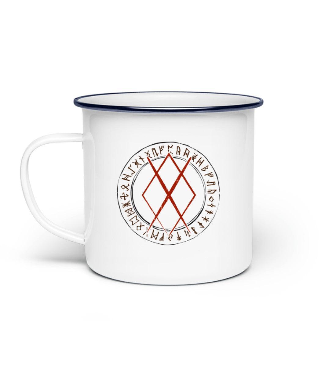 Grungir Becher - Emaille Tasse - Nordic Viking Wear