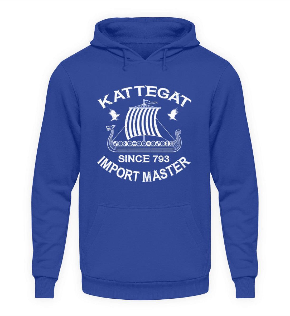 Wikinger-Schiff Hoodie"Kattegat Seefahrer" – Ein Tribut an die Eroberer des Nordens - Nordic Viking Wear