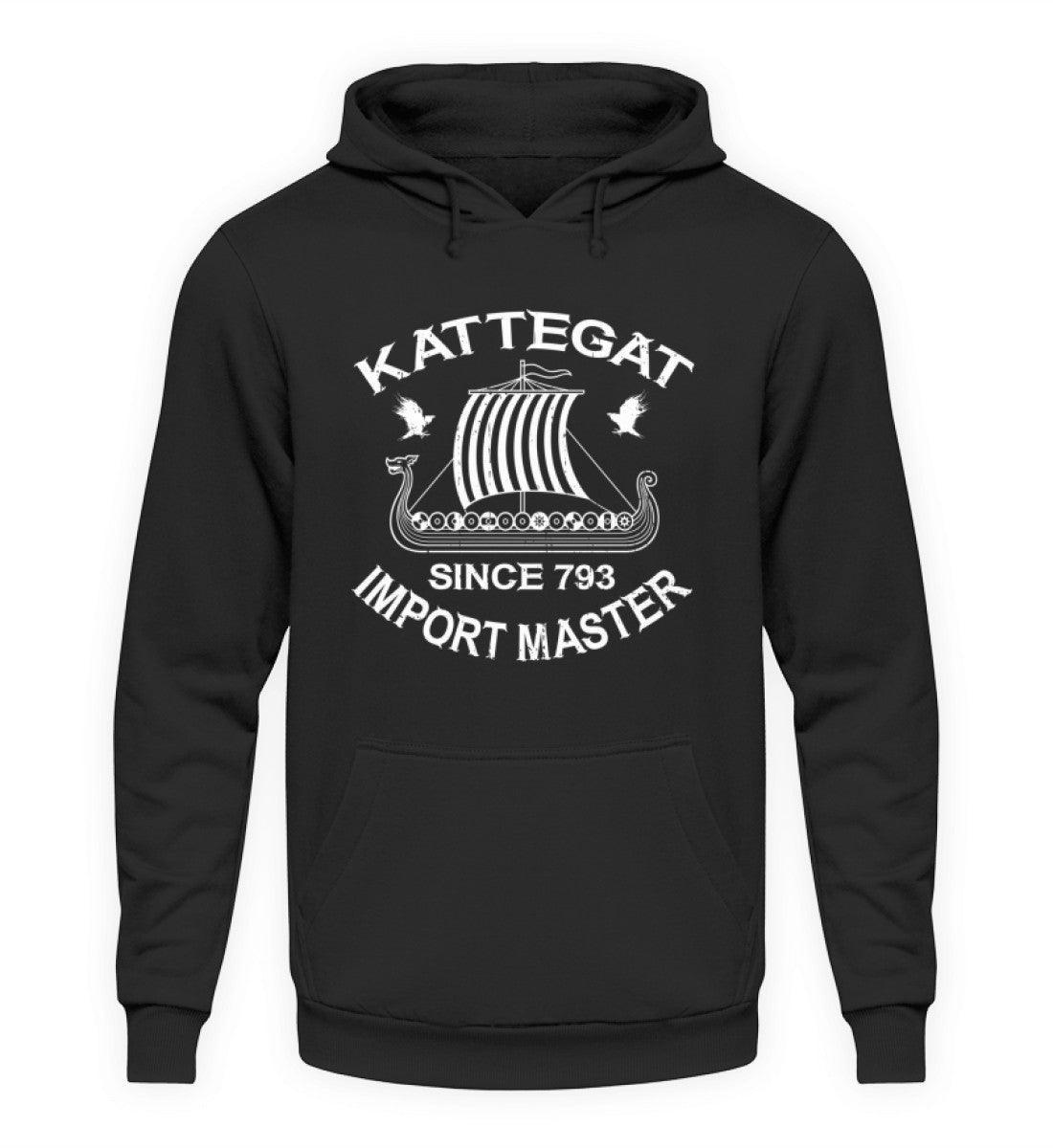 Wikinger-Schiff Hoodie"Kattegat Seefahrer" – Ein Tribut an die Eroberer des Nordens - Nordic Viking Wear