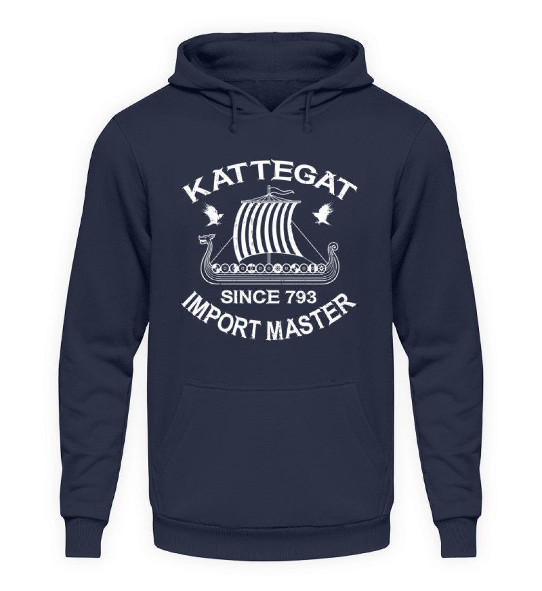 Wikinger-Schiff Hoodie"Kattegat Seefahrer" – Ein Tribut an die Eroberer des Nordens - Nordic Viking Wear