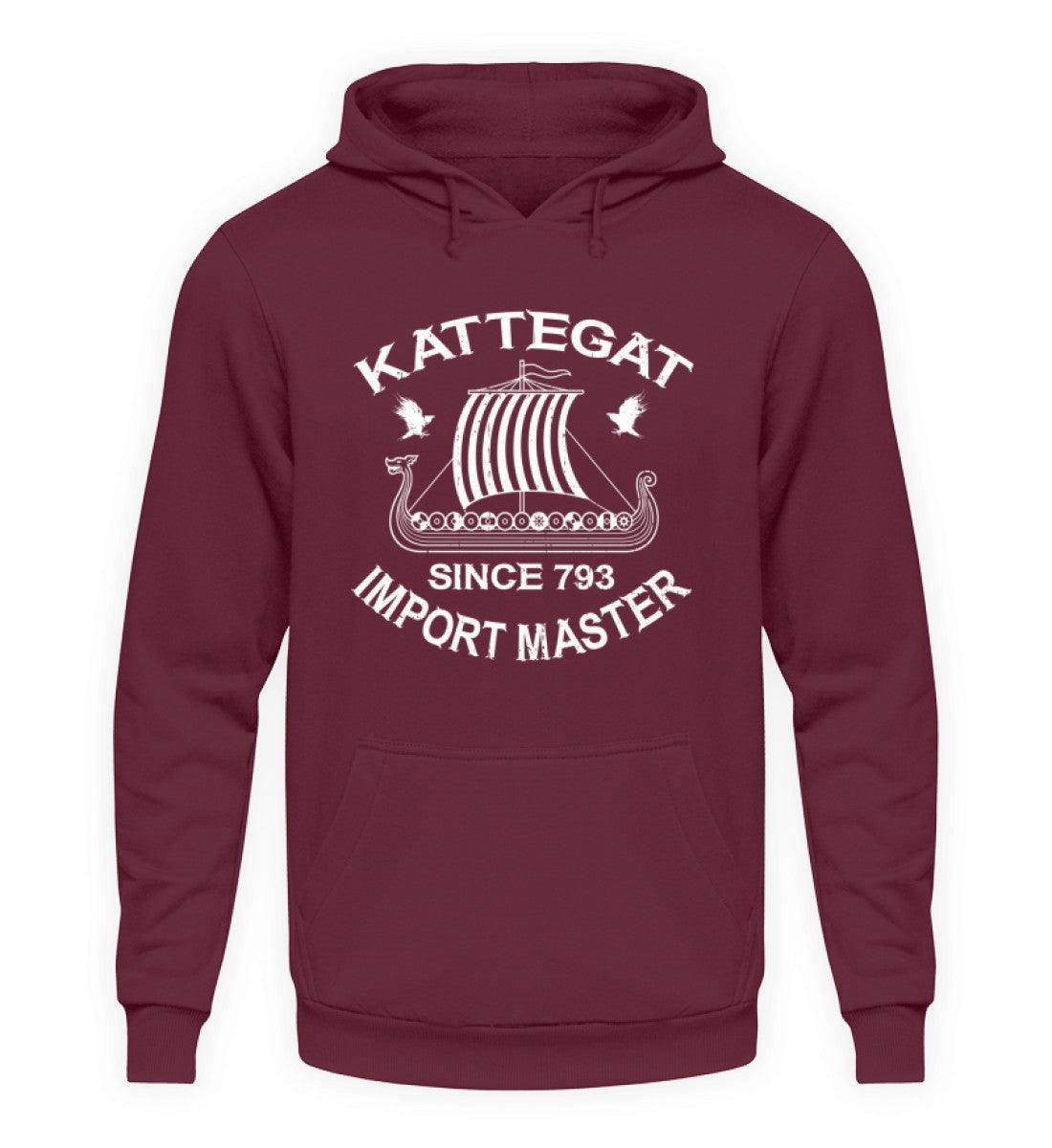 Wikinger-Schiff Hoodie"Kattegat Seefahrer" – Ein Tribut an die Eroberer des Nordens - Nordic Viking Wear