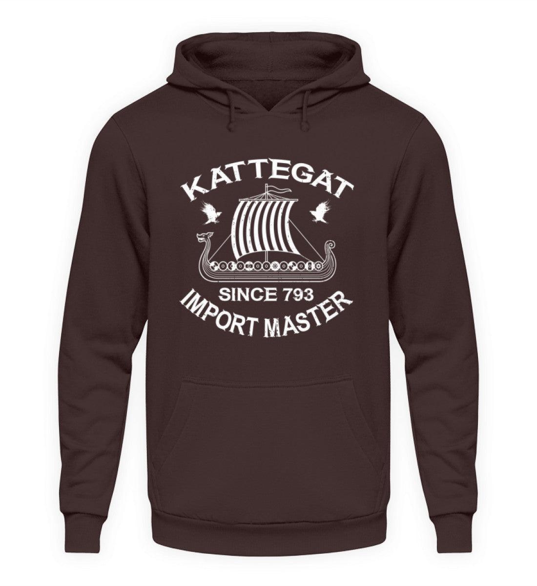 Wikinger-Schiff Hoodie"Kattegat Seefahrer" – Ein Tribut an die Eroberer des Nordens - Nordic Viking Wear