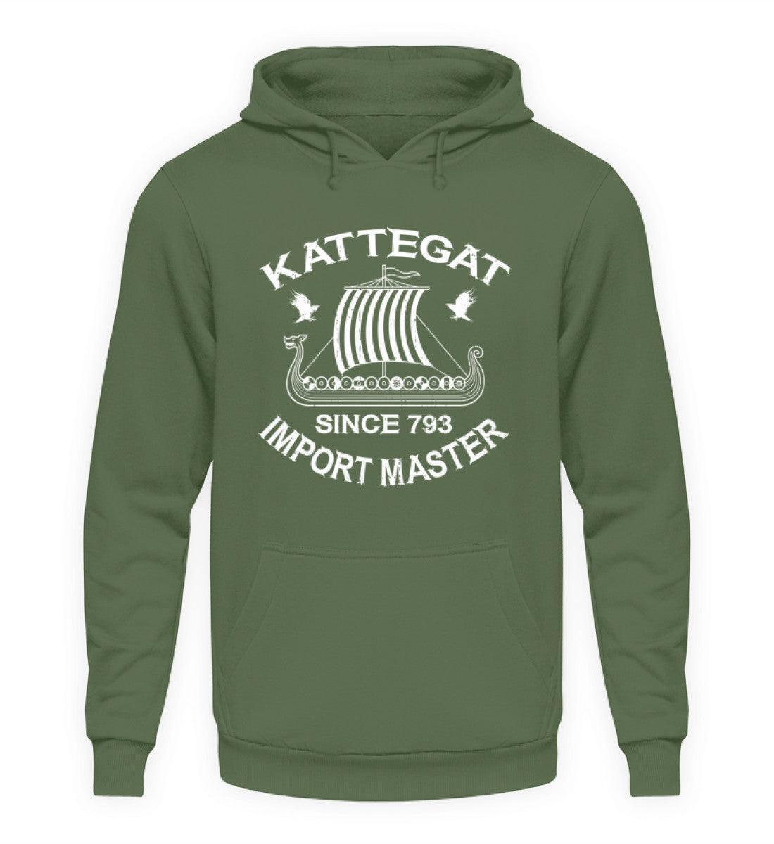 Wikinger-Schiff Hoodie"Kattegat Seefahrer" – Ein Tribut an die Eroberer des Nordens - Nordic Viking Wear