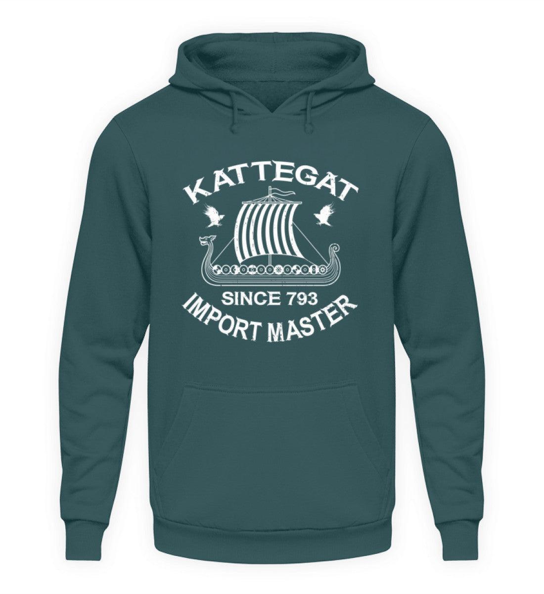 Wikinger-Schiff Hoodie"Kattegat Seefahrer" – Ein Tribut an die Eroberer des Nordens - Nordic Viking Wear
