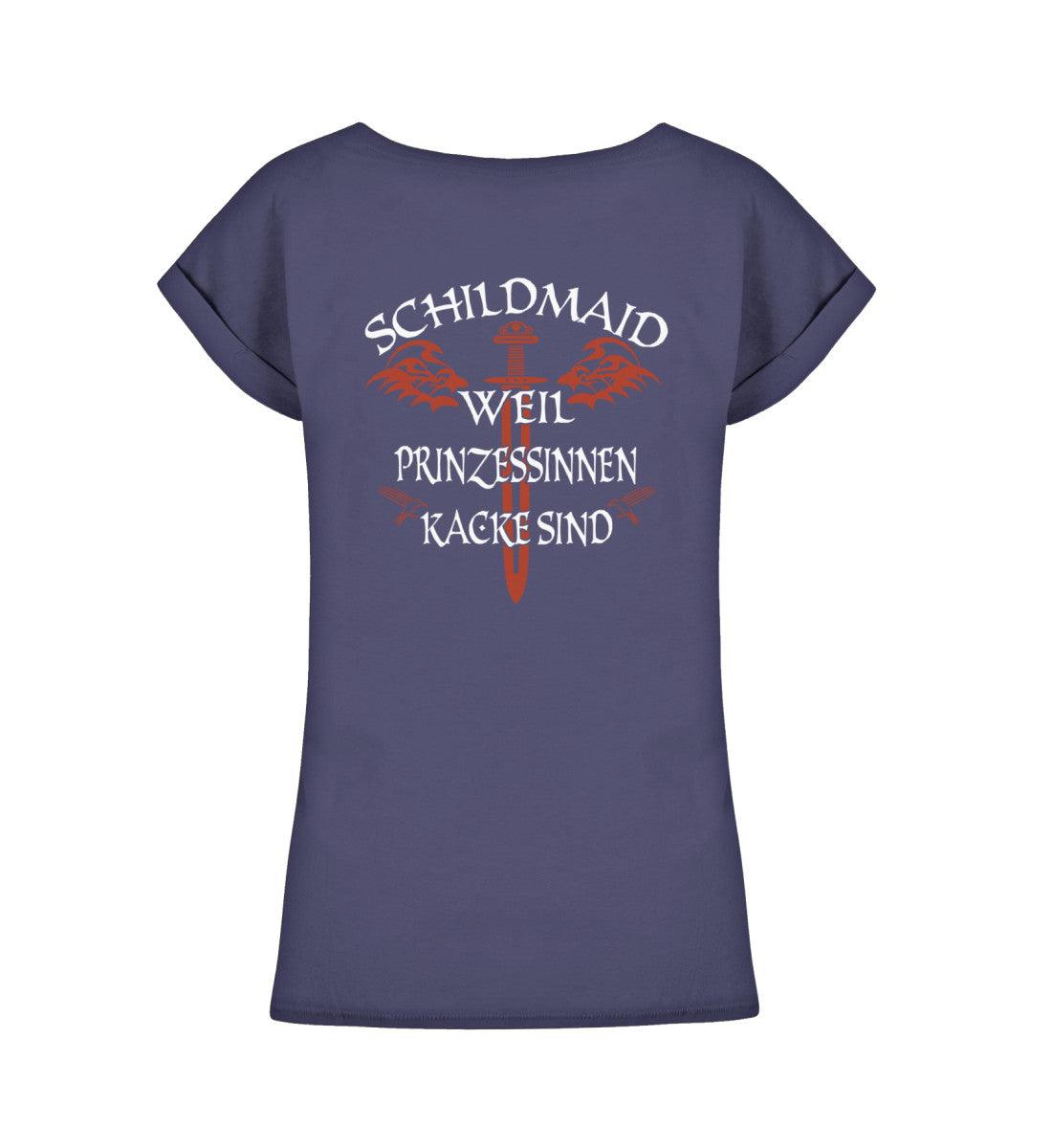 Schildmaid Extended-Shirt - "Weil Prinzessinnen kacke sind" | Wikinger Shirt für starke Frauen - Nordic Viking Wear